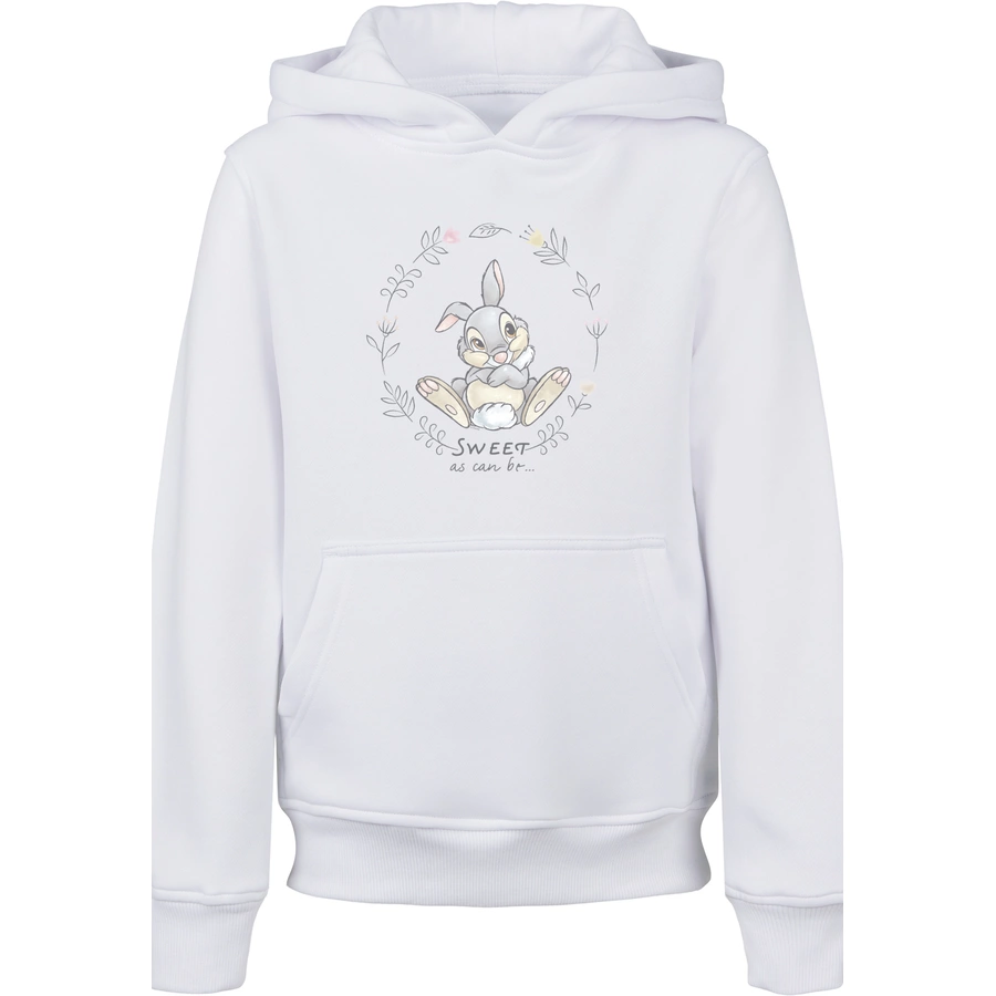 F4NT4STIC Hoodie  Bambi Klopfer Thumper Sweet As Can Be weiß