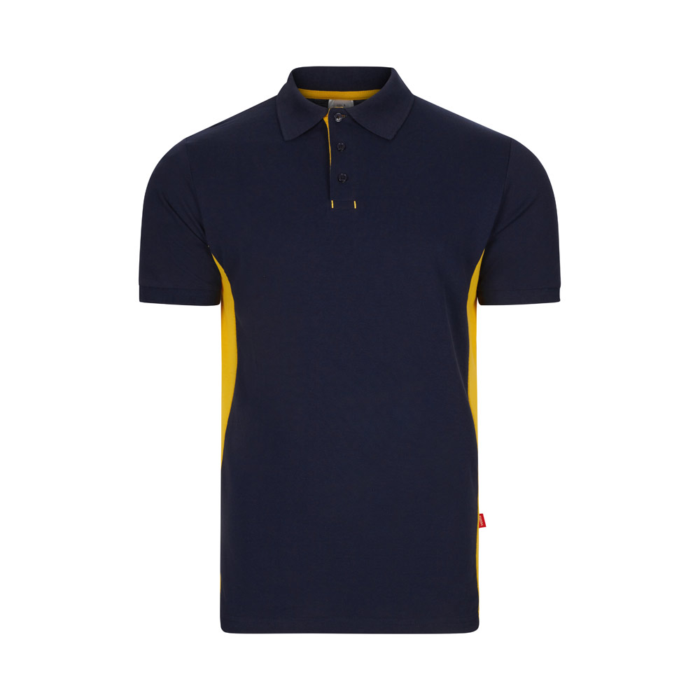 Velilla 36039 - Polo piqué bicolore (180g/m²), manches courtes, en coton (60%) et polyester (40%)