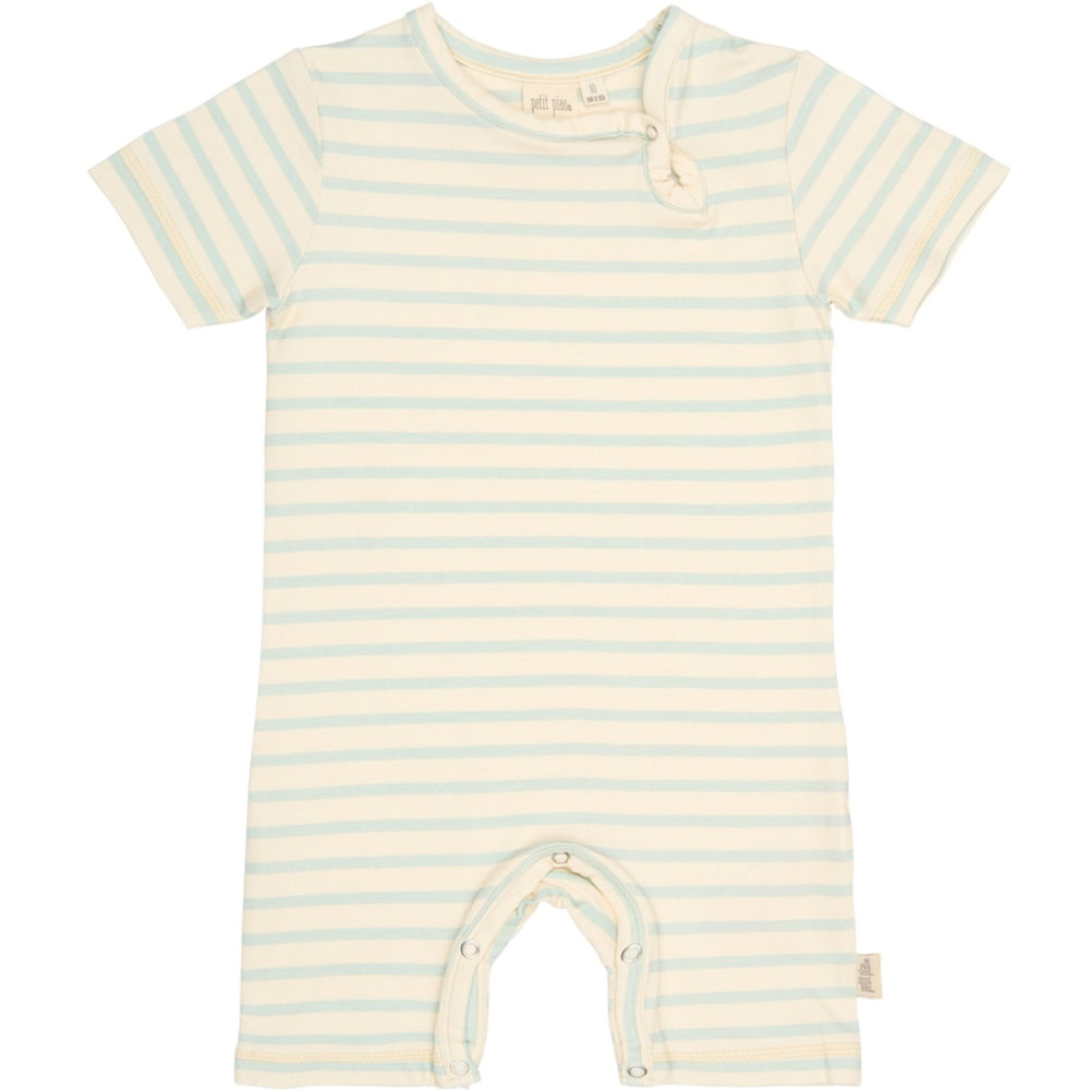 Køb Petit Piao Winter Sky Striped Ppsun S_S Jumpsuit