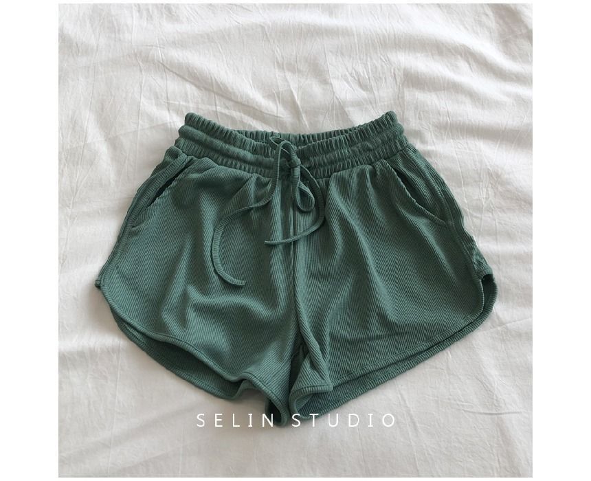 Hevnir - Effen joggingbroek met trekkoord in de taille
