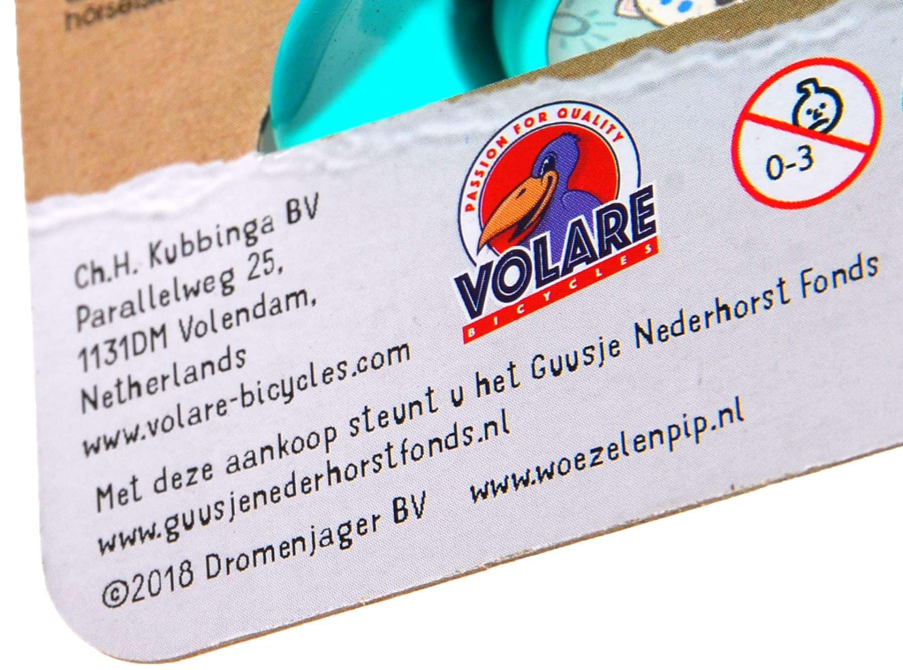 Fahrradhupe Woezel und Pip für Kinderfahrrad Fahrradklingel