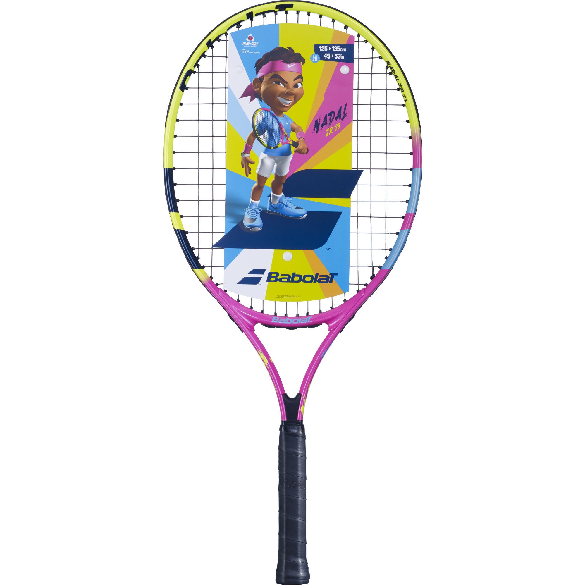Babolat Nadal Junior 23in S CV Tennisschläger besaitet 2023 (200gr.)
