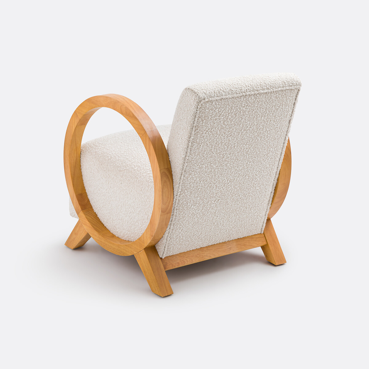 LA REDOUTE INTERIEURS<br>Poltrona van vintage Berti curvilínea