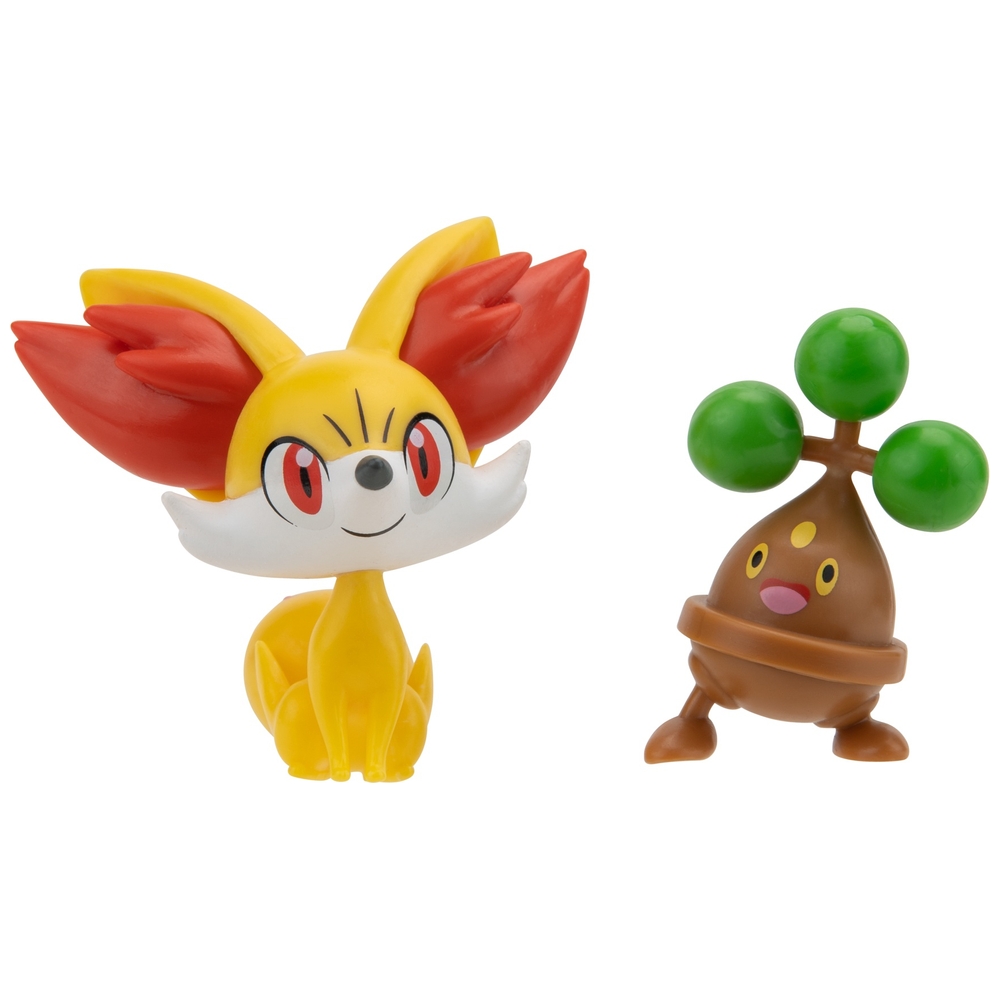 Pokémon-Kampffiguren-2er-Pack: Fynx und Bonsly