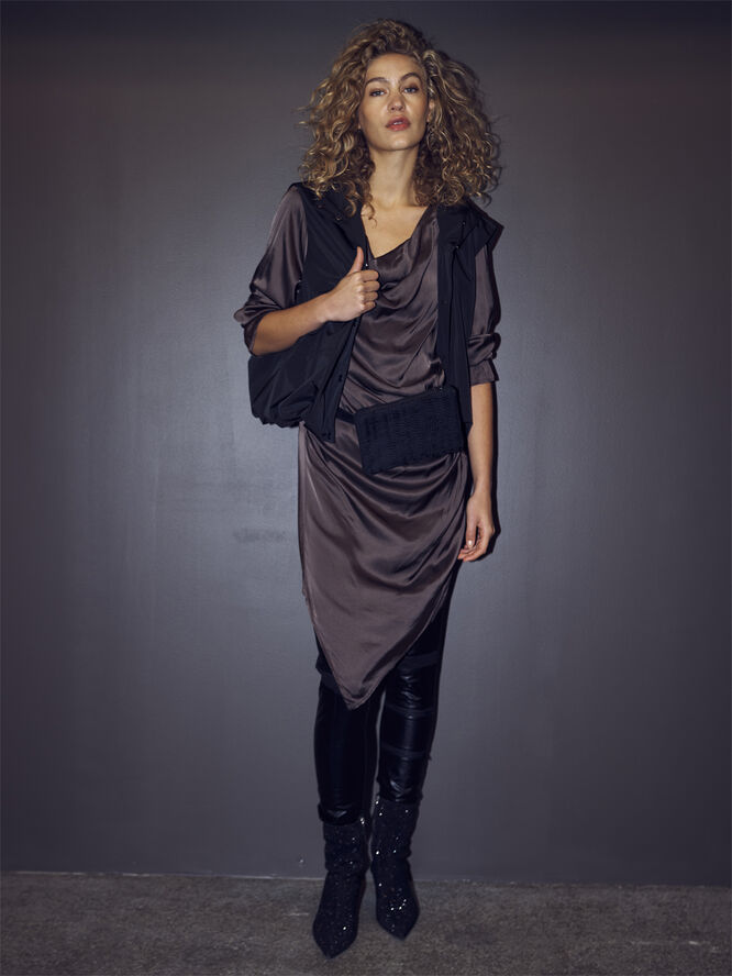 NÜ Denmark Vanilla Tunic Dress Dark brown