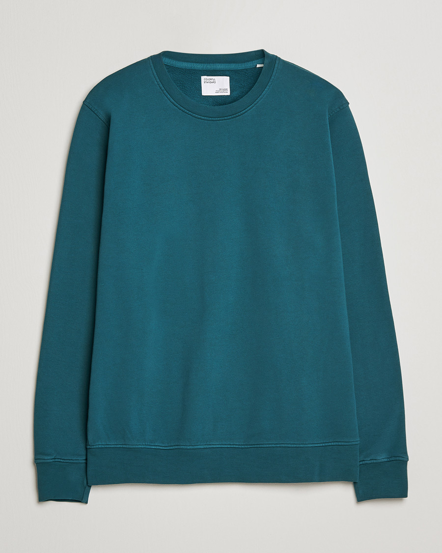 Colorful Standard Classic Organic Crew Neck Sweat Ocean Green