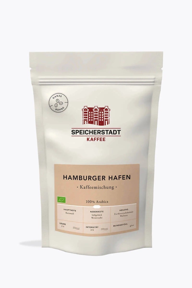 Speicherstadt Hamburger Hafen Kaffeemischung Bio Vorteilspaket 2kg