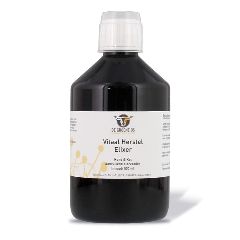Groene Os Vitaal Herstel Elixir Hond Kat 500 ml | 13109.1