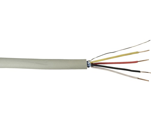 Telefoonkabel JY(ST)Y 2x2x0,6 mm 20 m grijs