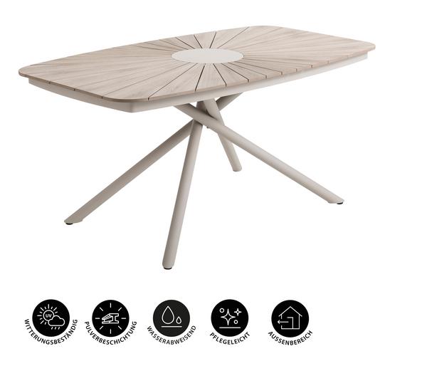 Dehner Tisch Barcelona, ca. B160/H76/T90 cm