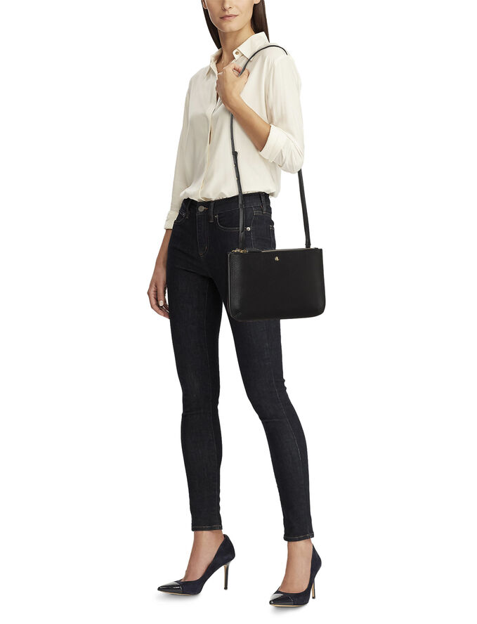Lauren Ralph Lauren Faux-Leather Carter Crossbody Sort
