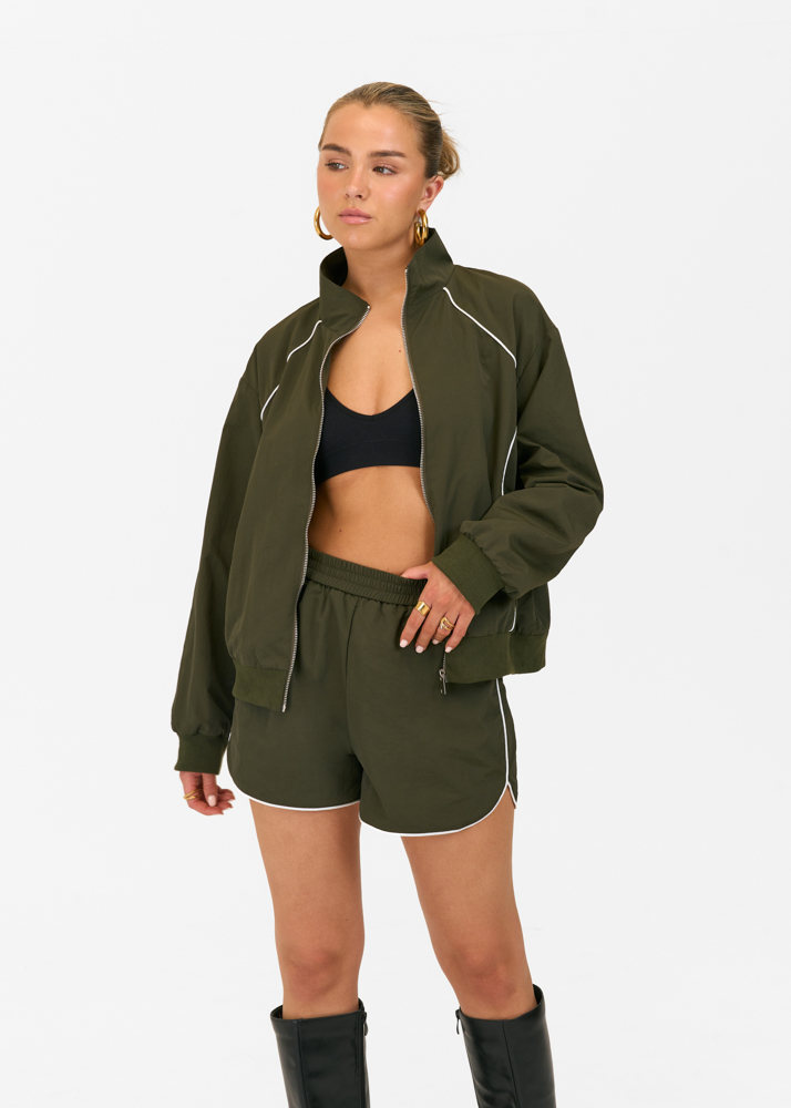 Kyra jacket donkergroen