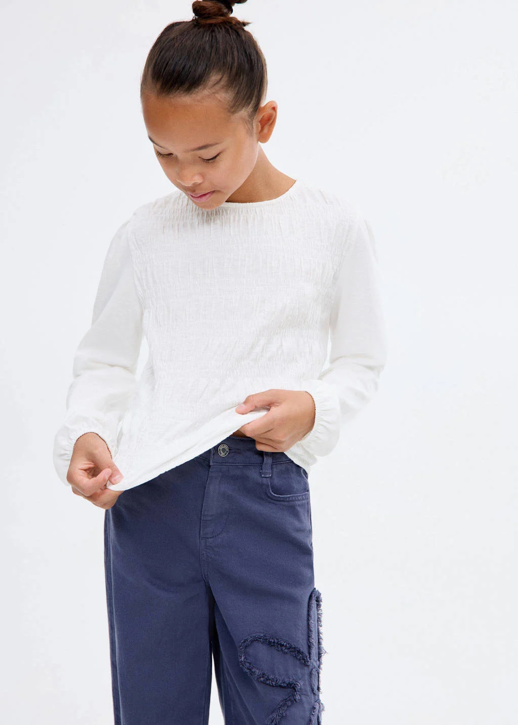 Mango Kids blousetop wit