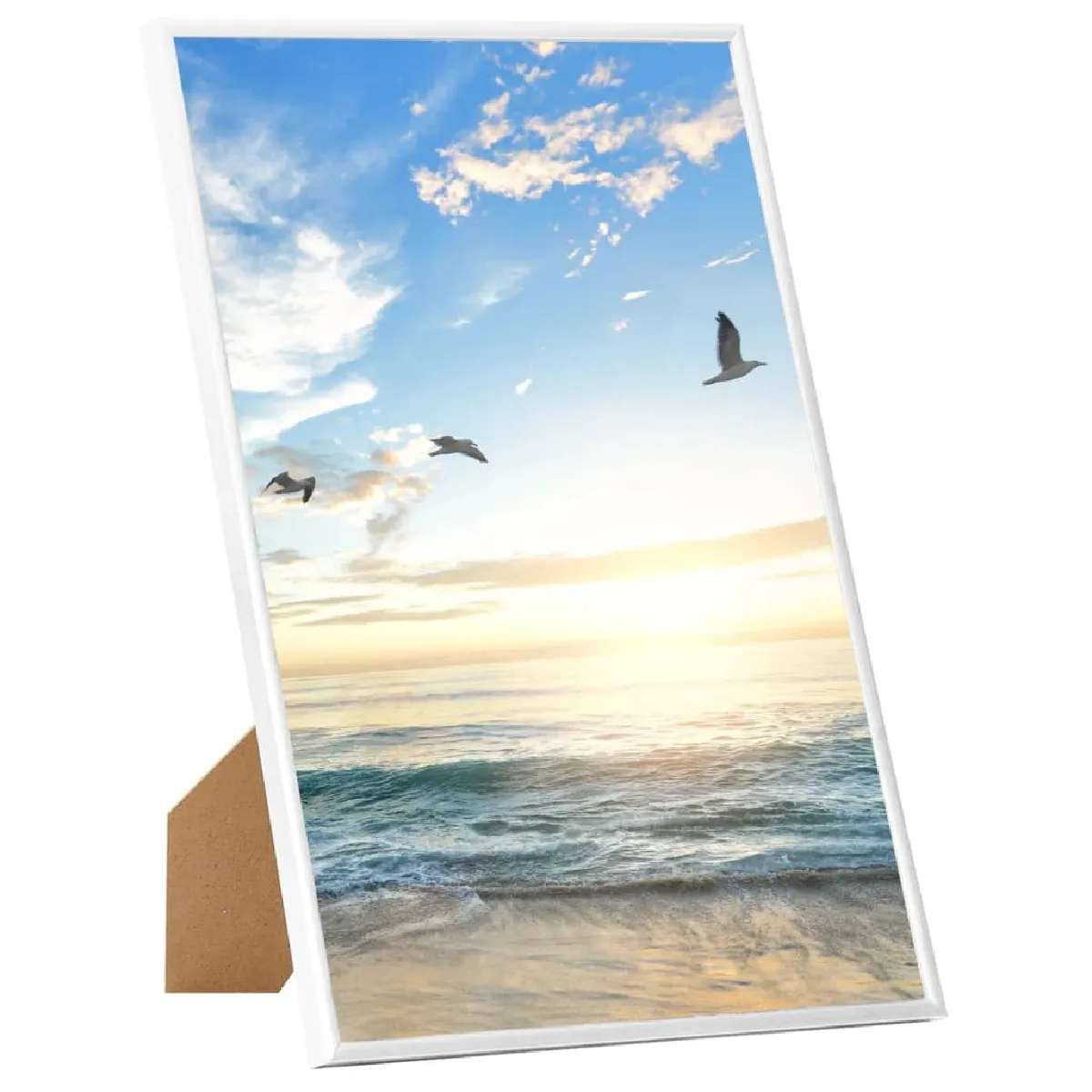 vidaXL Collage Blanc