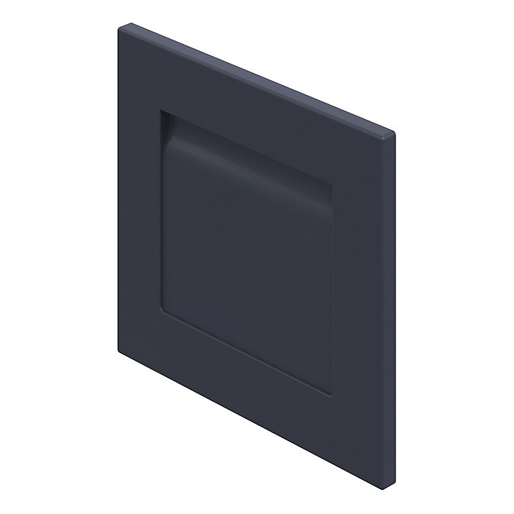 Façade de cuisine sous-hotte / casserolier Garcinia bleu mat l. 40 cm GoodHome