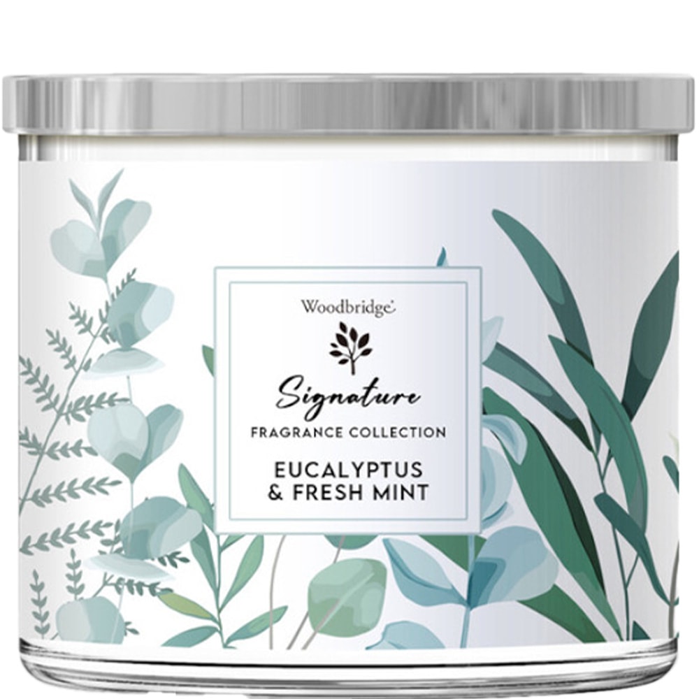 Bougie parfumée - Eucalyptus & menthe fraîche - 410 g