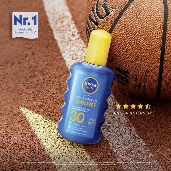 UV Dry Protect Sport Sonnenspray LSF 30