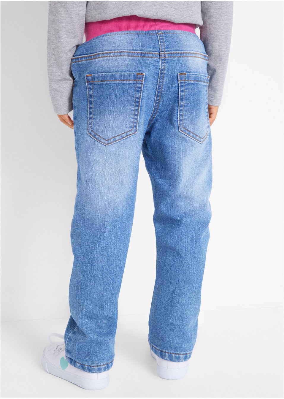 Jean thermo fille avec doublure polaire