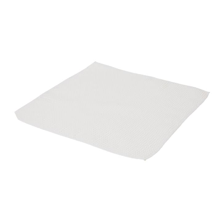 Lot 2 chiffons de cuisine microfibre 36 x 38 cm blanc