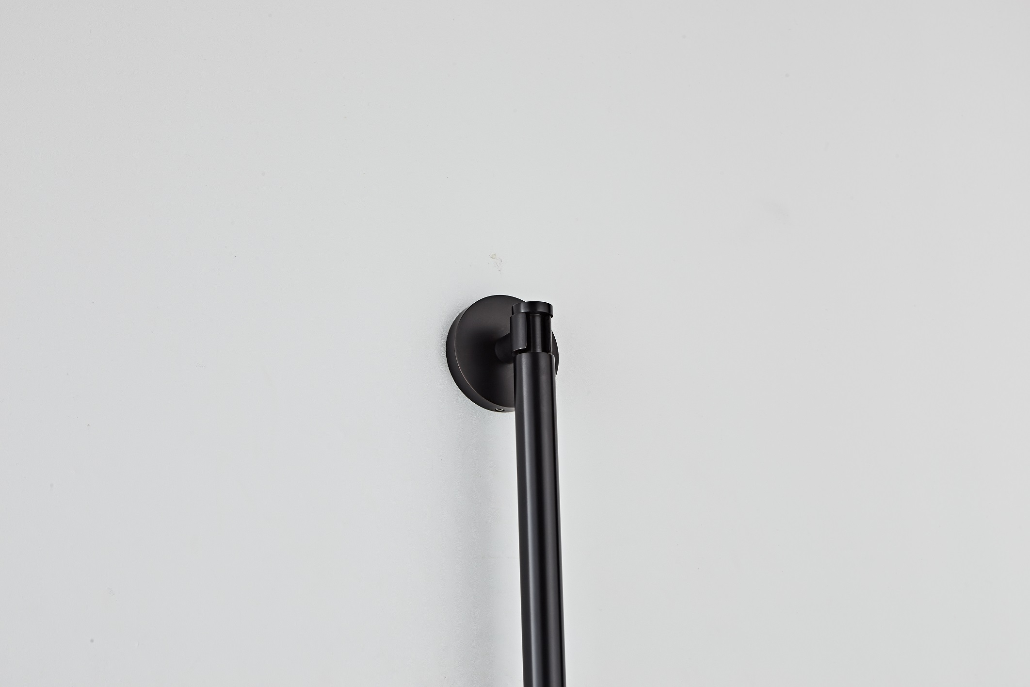 Saniclear Nero badkamer vloerwisser 125cm mat zwart