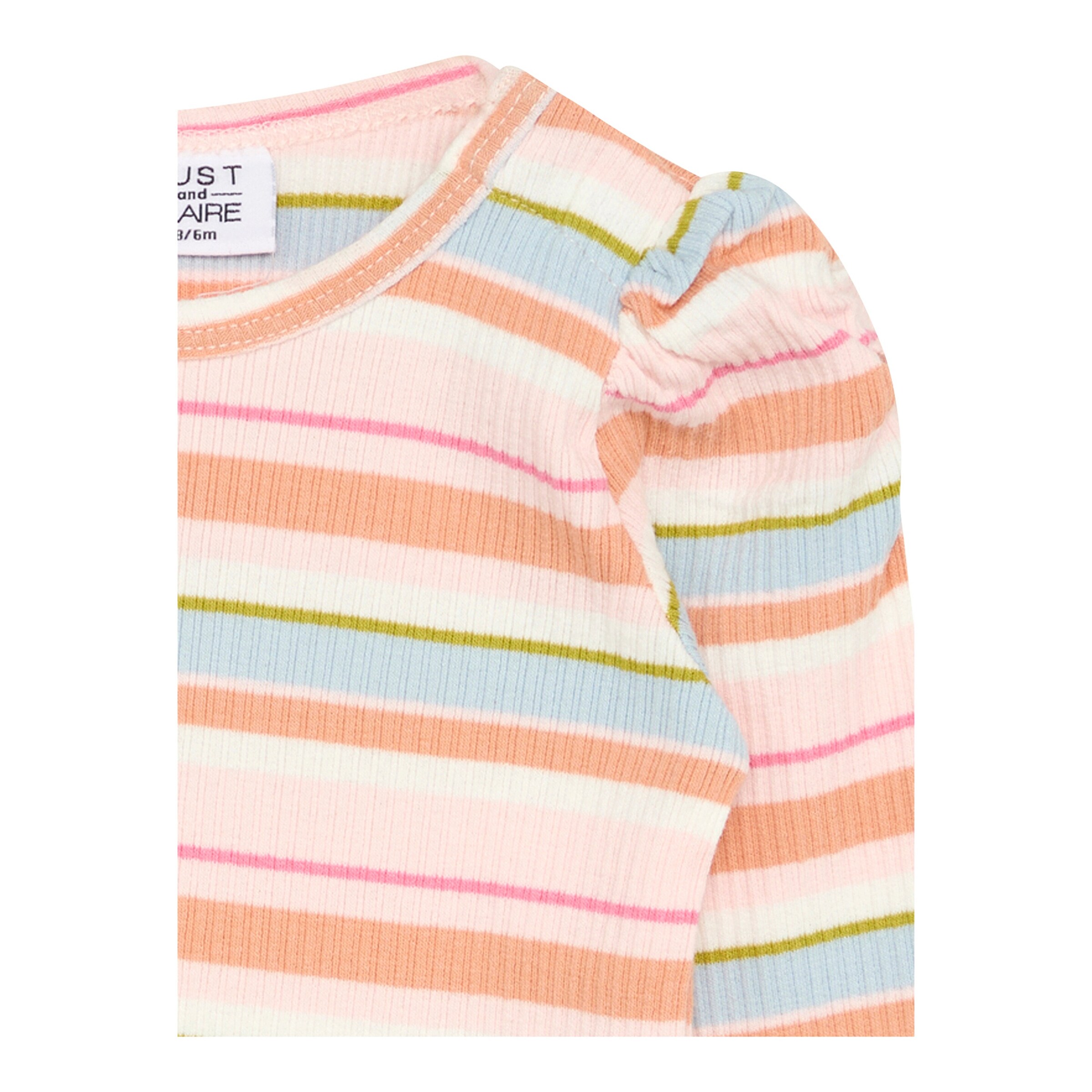Hust&Claire Shirt langarm Ringel Rippqualität bunt