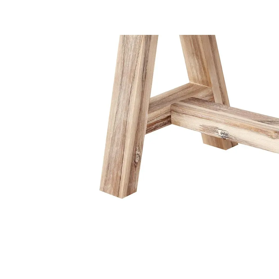 TONNARE - Tuinbank - Licht hout - 200 cm - Beton