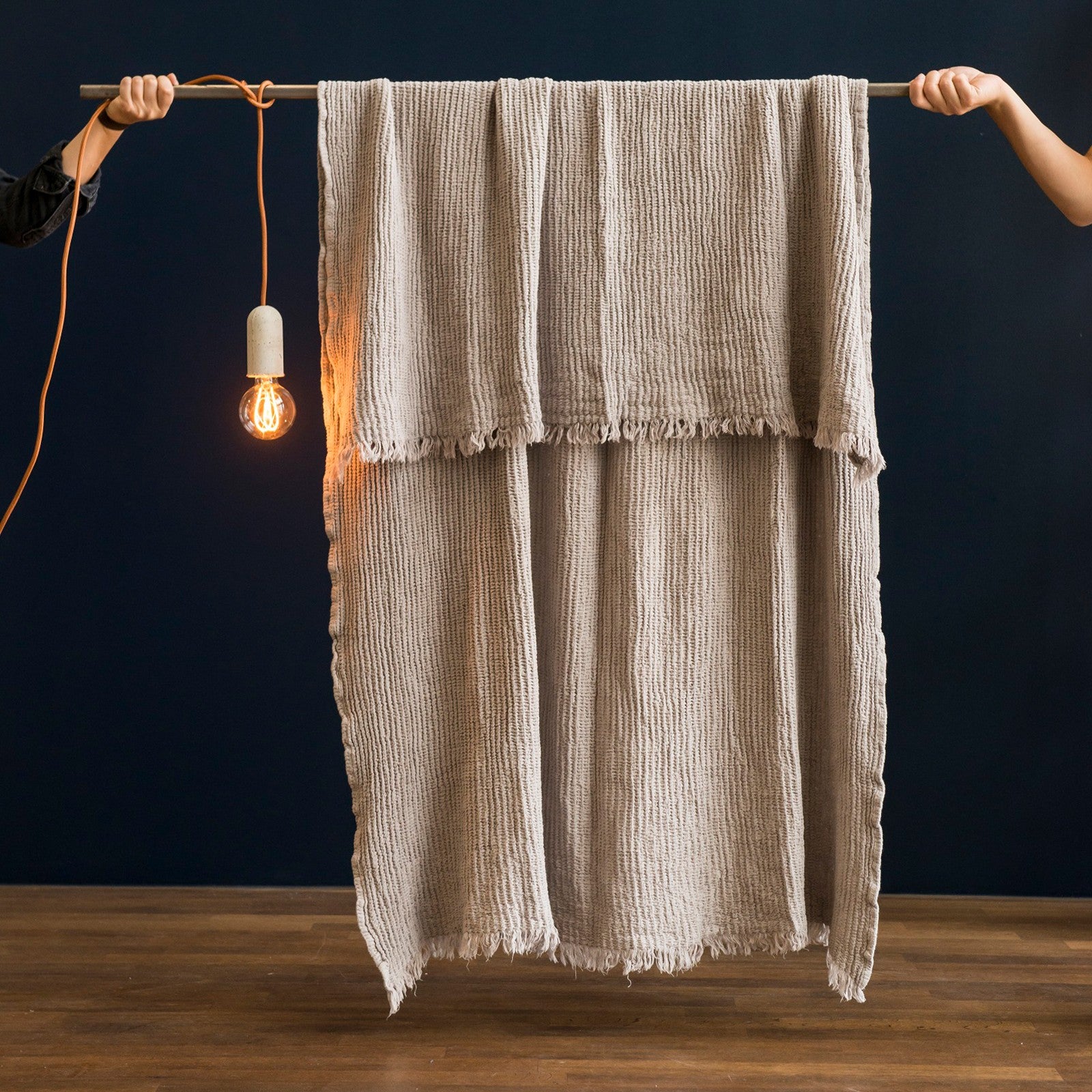 Marta, Wohndecke 130x170 cm taupe