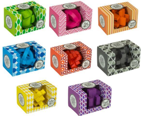 Puzzel - Colour Block - Display - 24 Stuks