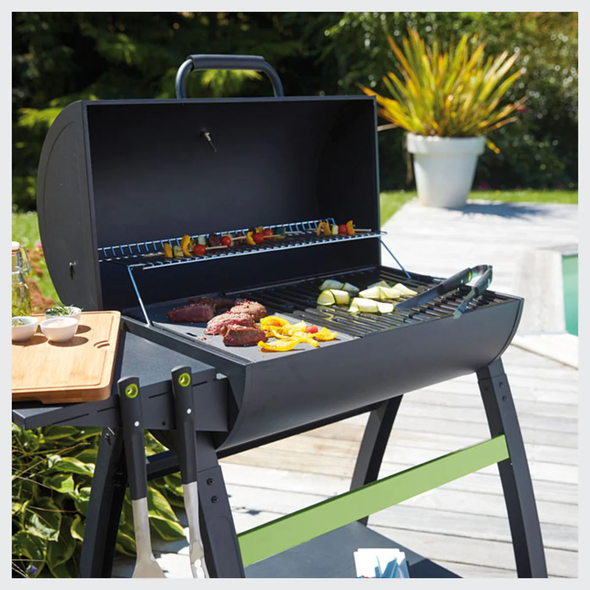 Barbecue au charbon de bois TONINO 1 Cook'in Garden