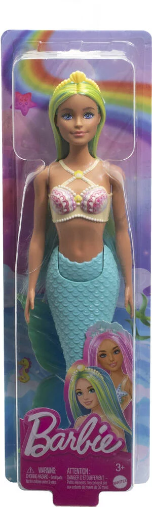 BARBIE - POUPEE SIRENE BLEU