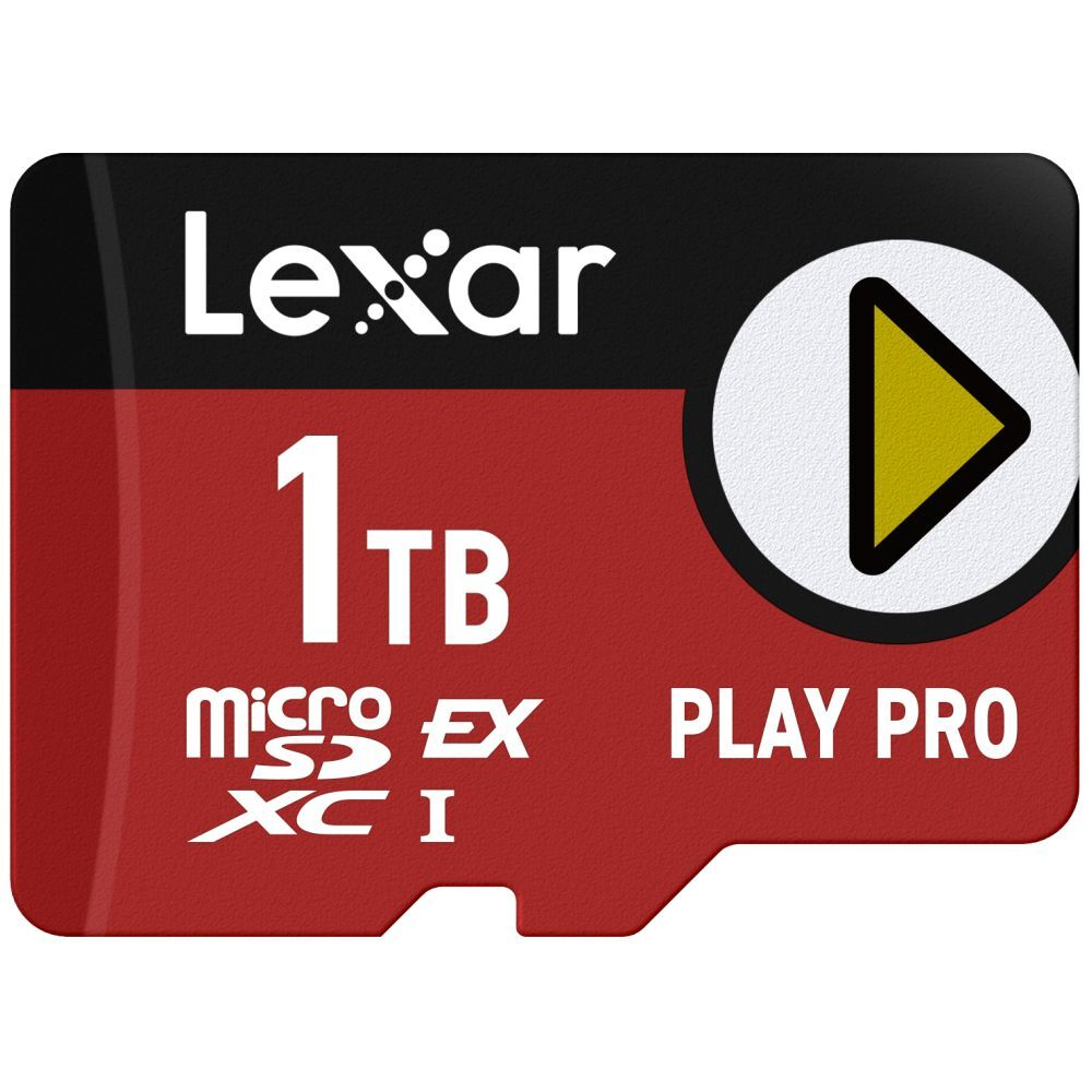 (1TB) Play PRO microSDXC EX Express Speicherkarte für Nintendo Switch 2 TransFlash U3 / UHS-I / 900 Mbit/s (LMSXPS0001T-BNNNG)