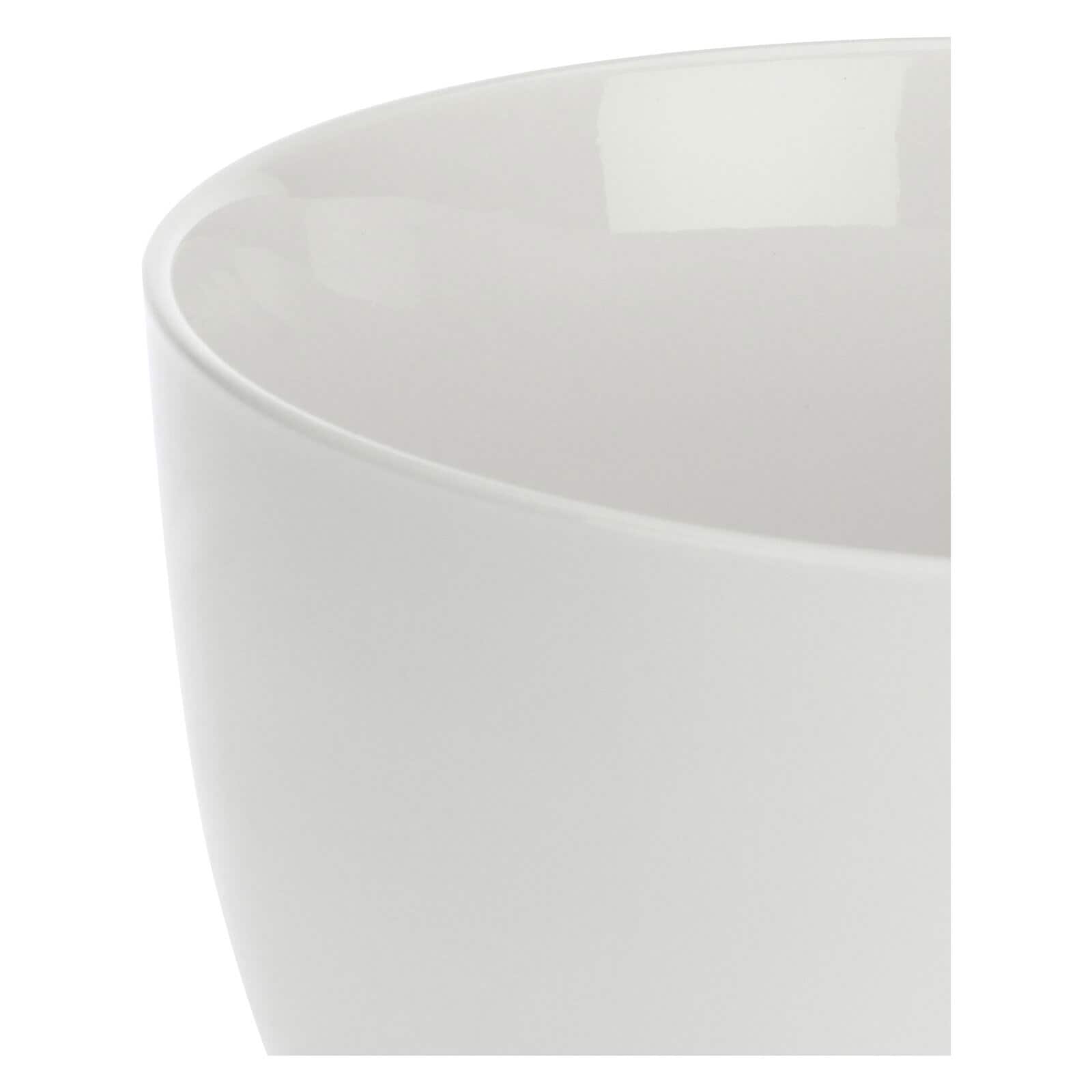 LA PORCELLANA BIANCA Schüssel PANZANELLA 24 cm Porzellan weiß