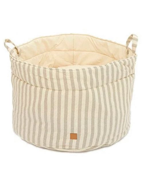 Pet & Co. Louis Striped Canvas Taupe - Hondenmand