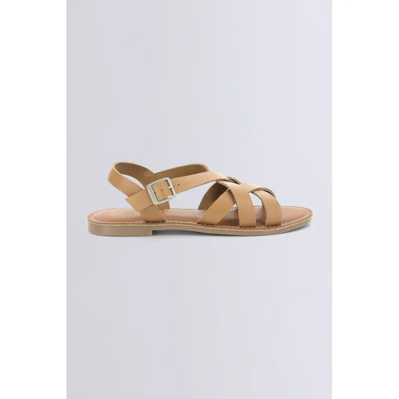 Kick diana Camel SANDALES Cuir Femme
