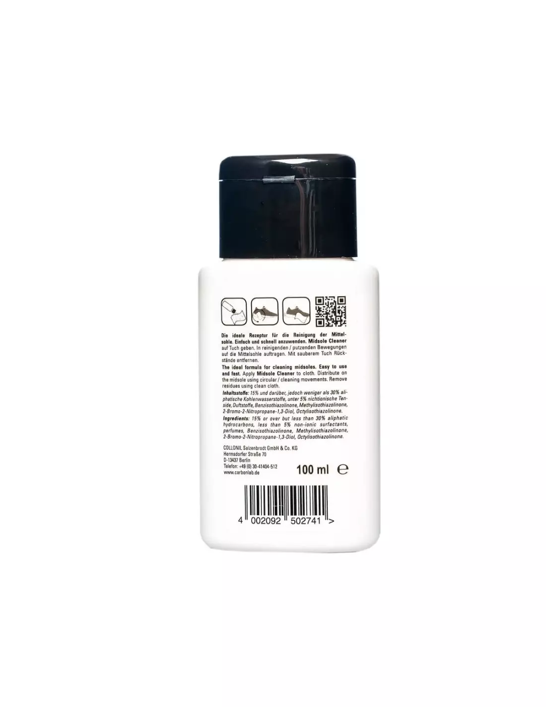 COLLONIL Midsole Cleaner 100ml - Protection et Confort Aucun
