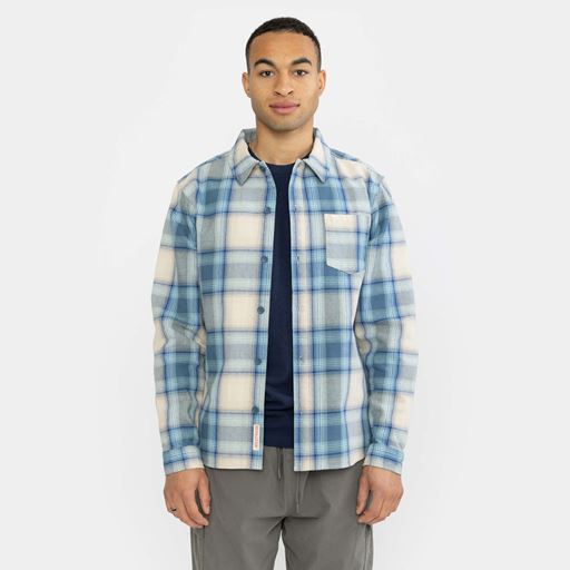 Revolution Casual Overshirt, Blue, XXL