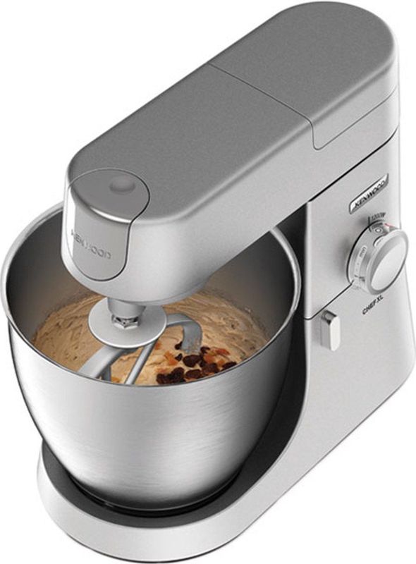 Kenwood - Chef XL KVL4100S - Keukenmachine - Zilver - 1200 Watt - 6.7 Liter Mengkom