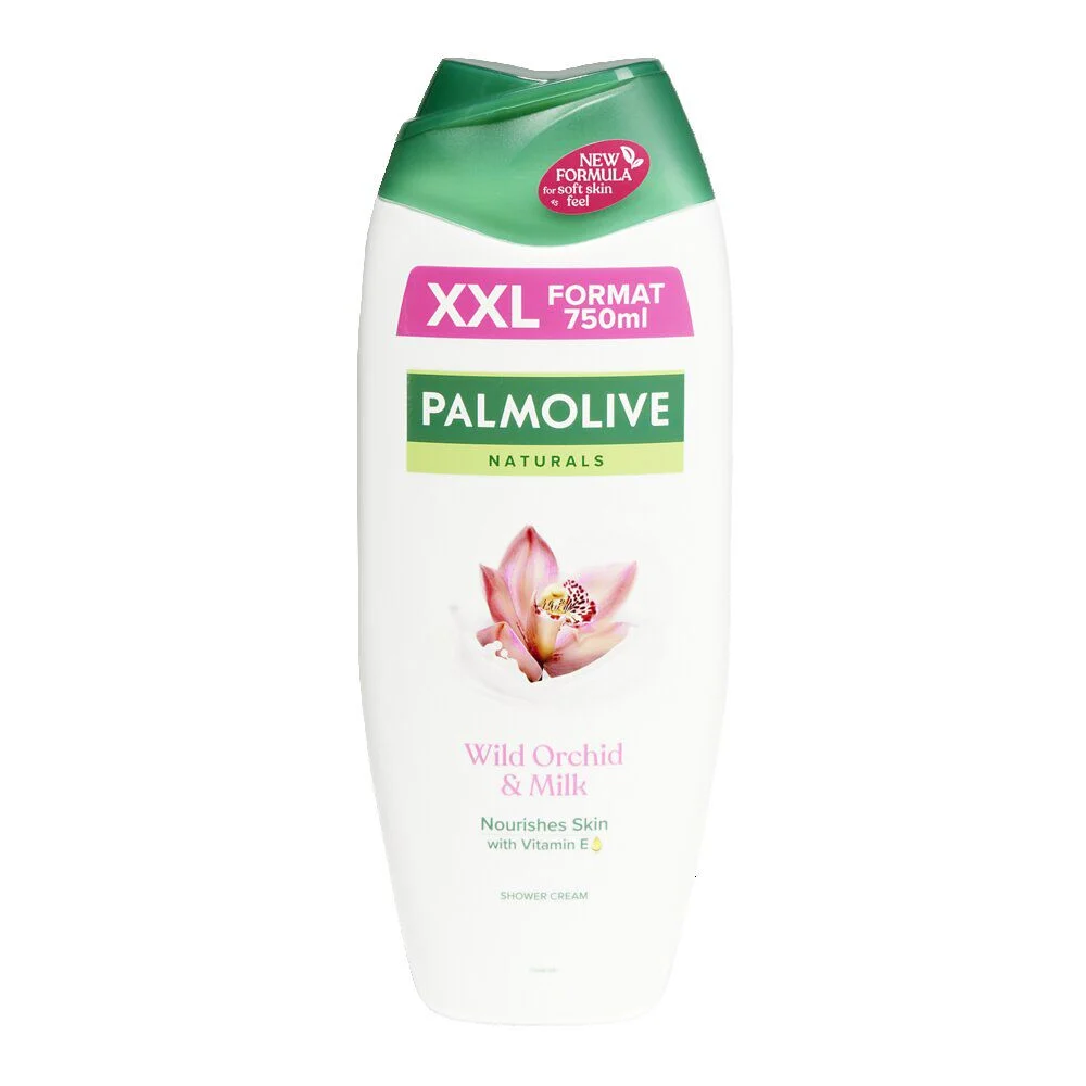 Gel douche Palmolive Naturals orchidée sauvage et lait 750ml