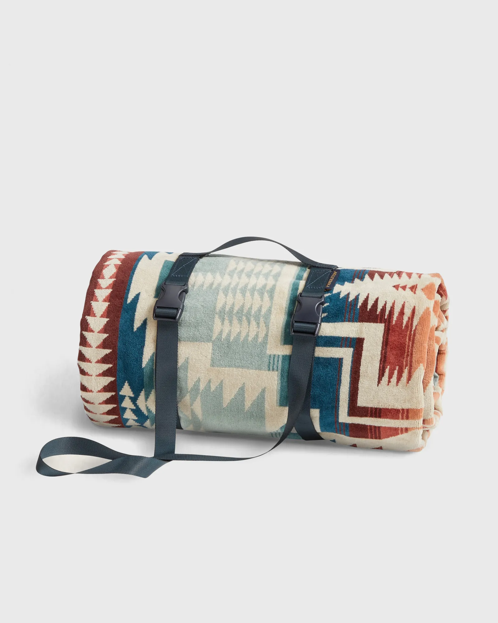 Pendleton JACQUARD TOWEL FOR TWO - SILVER BLUE HARDING STAR