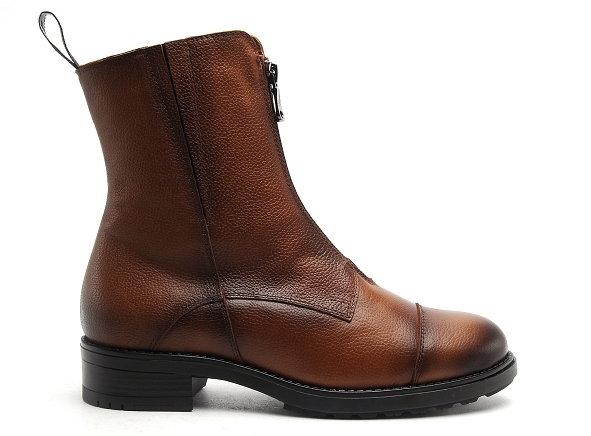 Paula urban boots bottine plates femme 91333 marron