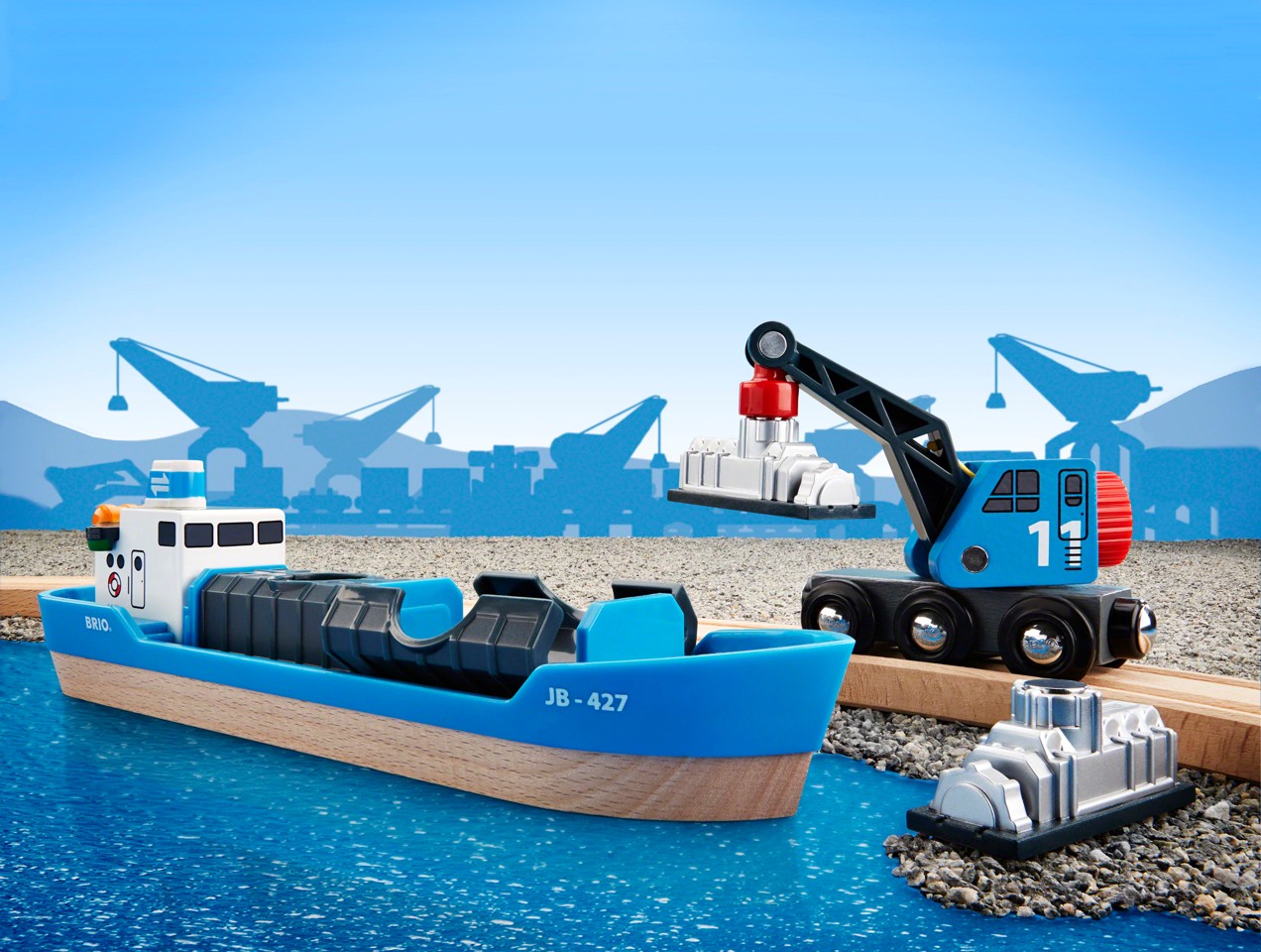 BRIO - Containerskib (33534)