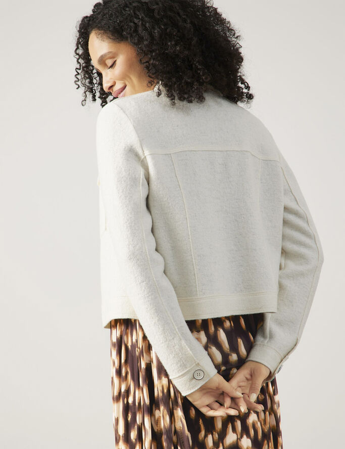 Gerry Weber BLAZER LONG SLEEVE Whisper white