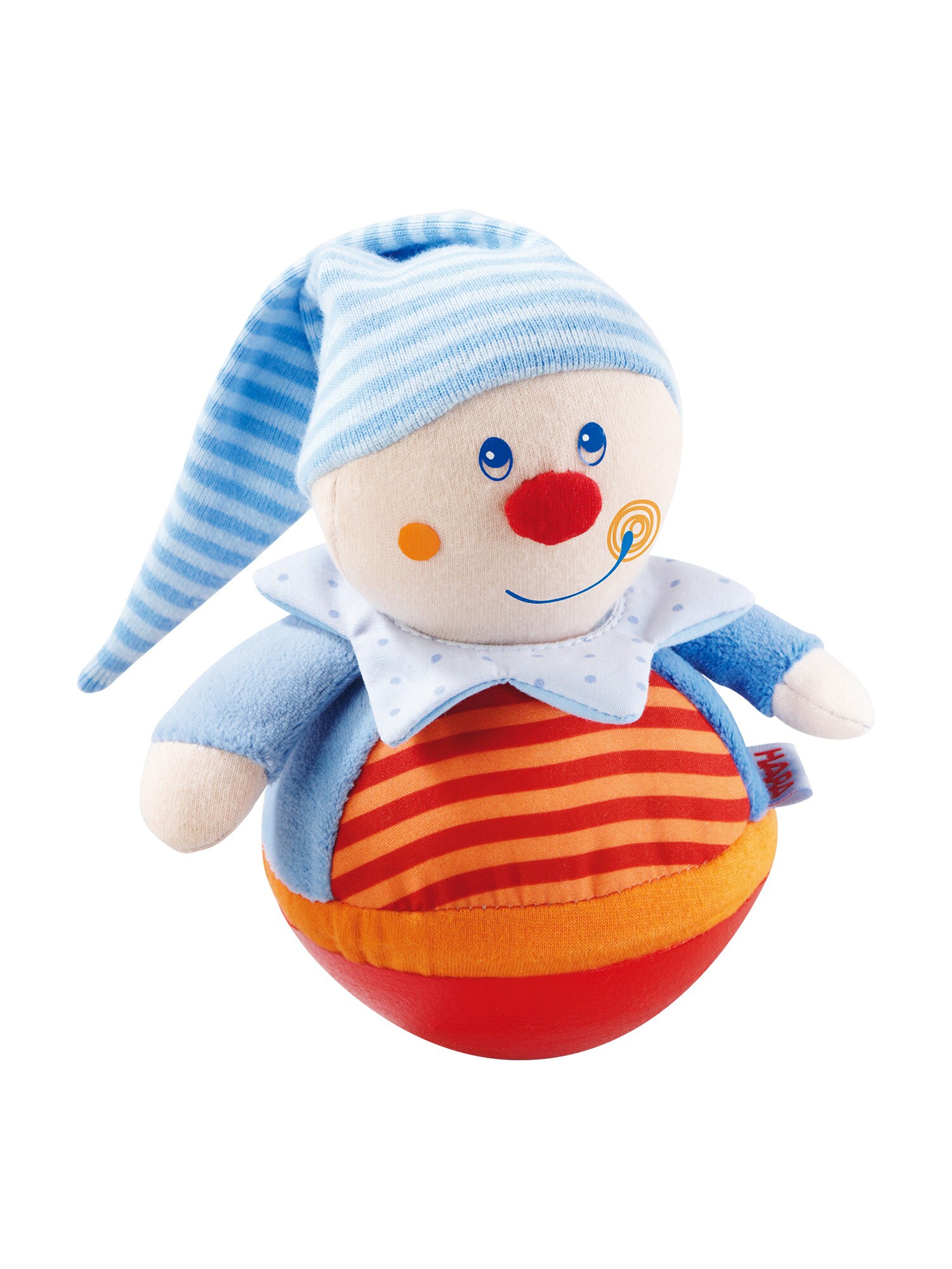 HABA Unisex Stoffpuppe Stehauffigur Kasper 1er Pack