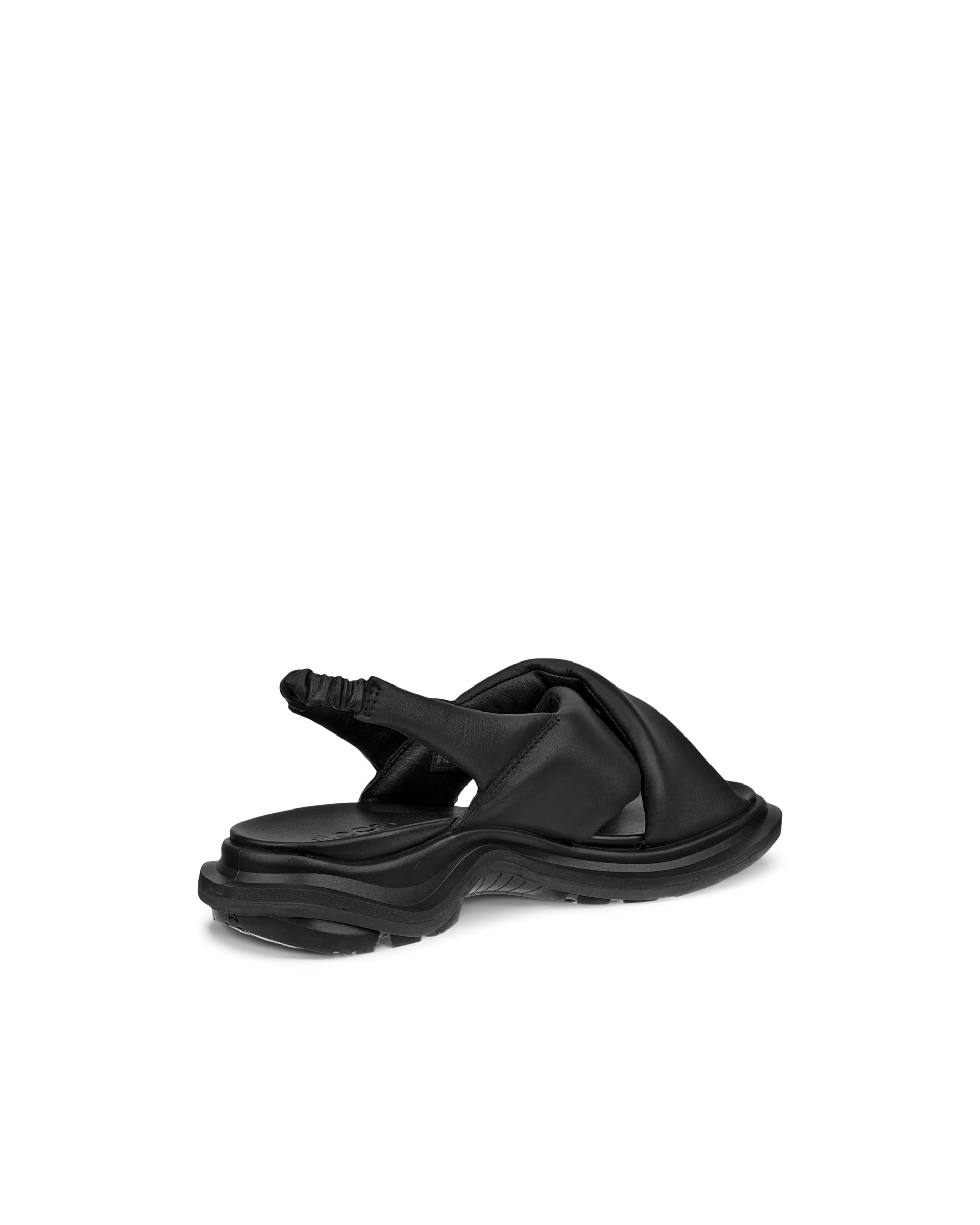 ECCO OFFROAD Damen Trekkingsandale aus Leder Schwarz