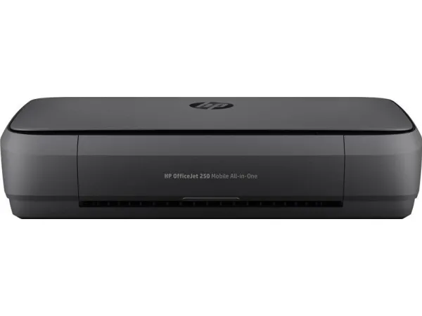 HP Officejet 250 Mobile All-in-One - Multifunktionsprinter - farve - blækprinter - Legal (216 x 356 mm) (original) - A4/Legal (medie) - op til 8 spm (kopiering) - op til 10 spm (udskriver) - 50 ark - USB 2.0, USB vært, Wi-Fi