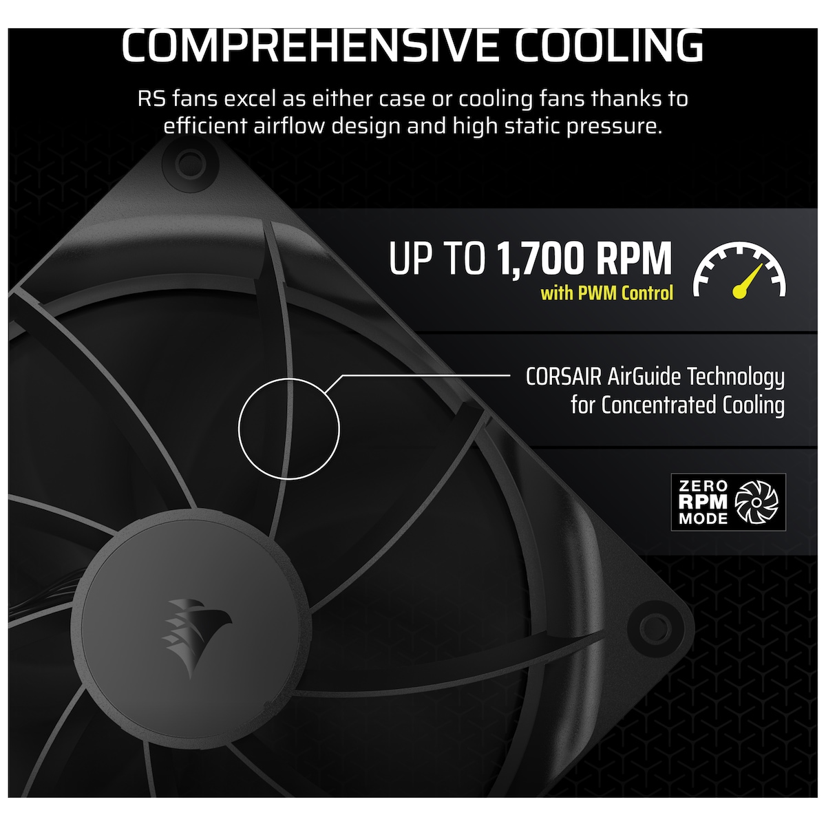 Corsair RS140 140mm PWM vifte