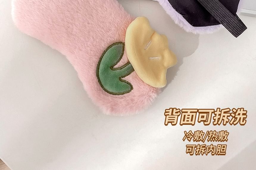 Fun House - Bloemen Chenille Slaapmasker (Diverse Ontwerpen)