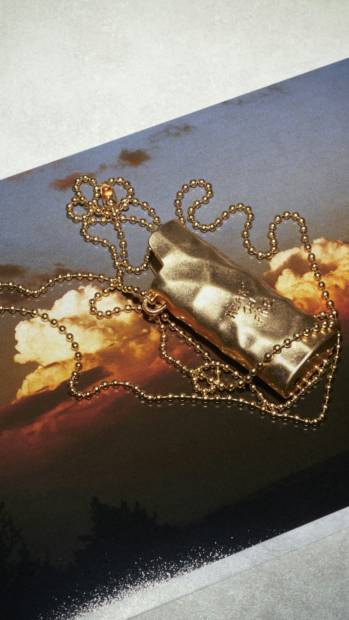 Porte Briquet Heart On Fire