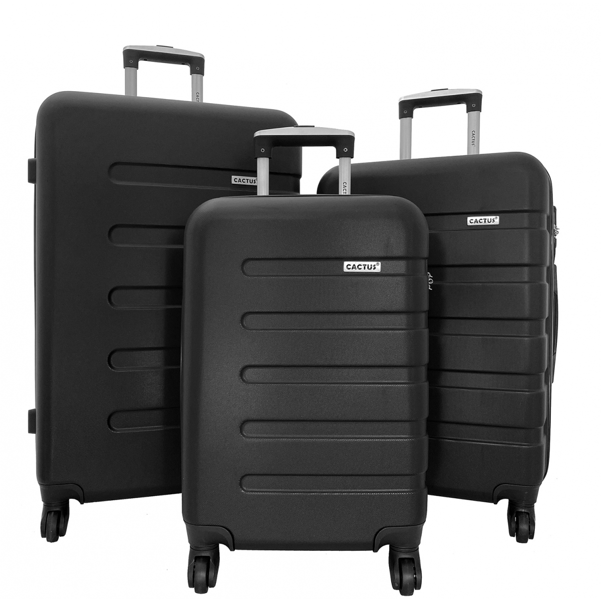Cactus Lot 3 valises dont 1 valise cabine rigides Cactus ABS