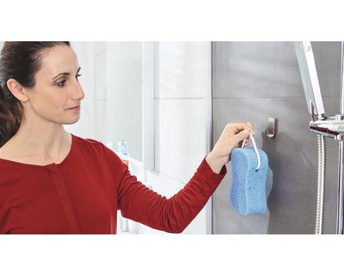 tesa Powerstrips® Waterdichte Haak Klein Vierkant Roestvrij Staal 59777-00000-00